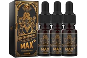 UANGLI Aceite de agrandamiento del pene Engrosamiento del pene Aumento del crecimiento Gran Dick Agrandar para los hombres Erección mejorada Retraso Eyaculación Aceite de polla grande, 10ml (3PCS)