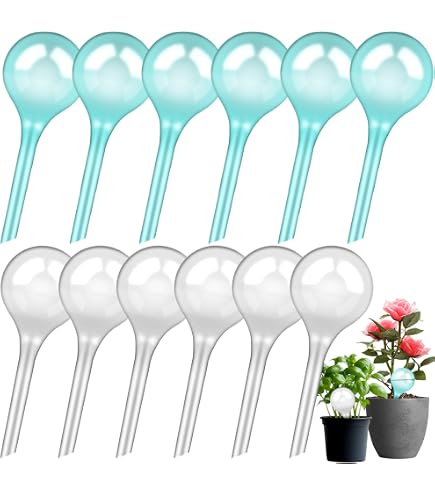 Lot De 4 Boules D'Arrosage 500ml - Piquets D'Irrigation Autonome Pour Plantes D'Intérieur Et D'Extérieur - Arrosage Progressif - 2