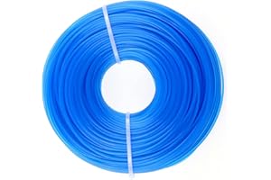 PLCatis Strimmer Line 100m x 1.6mm Break Less Strimmer Wire Nylon Strimmer Cord Energy Saving Blue Round Trimmer Line Spool for Garden Grass Strimmer Electric Trimmers