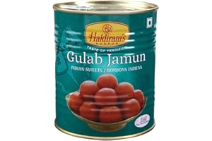 Haldiram's Classic Indian Gulab Jamun - 2.2lb (Pack of 2) by Haldiram