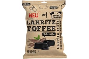 Toffee Trophy Lakritz Toffee einzeln verpackte weiche Toffees 200g