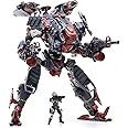 JOYTOY 1/25 Action Figures Purge 01 Combination Warfare Mecha and Pilot Science Fiction Robot Armor and Soldier Anime Figure Collection Modern Military Model Toys