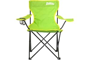 just be... Sedia Pieghevole Campeggio Portatile - Sedie Da Esterno Leggera - Sedia Comoda Adatta Per Giardino Spiaggia Pesca Camping E Concerto - Sedie Richiudibili Con Porta Bottiglie E Braccioli
