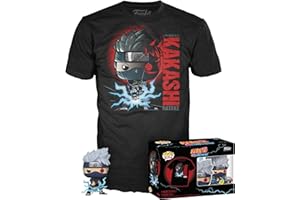 Funko POP & TEE: Naruto- Kakashi- XL, wielokolorowy, jeden rozmiar (63366)