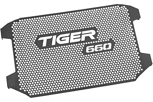 TUKLYE Grille de protection de radiateur compatible avec Triumph TIGER 660 2020 2021 2022 moto en aluminium