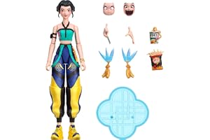 Mattel KPop Demon Hunters HUNTR/X Zoey actionfigur | 14,2 cm, 20 rörliga leder, “How It’s Done”-look, spirit blades, tillbehö