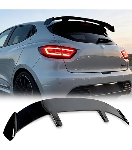 Becquet Arrière Sportif Peugeot 308 GTI 2015-2020 - Aileron Coffre Hayon ABS Noir Brillant, Style Racing Élégant
