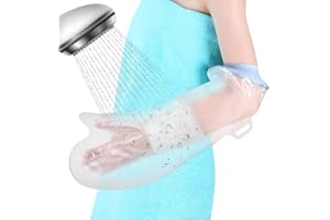 Fasola Duschschutz Arm, Gipsschutz Wasserdicht Arm für Dusche, Wiederverwendbarer Gipsarm Duschen Schutzhülle, Wundpflegezubehör, Arm Gebrochen Hilfsmittel