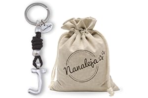 Llavero inicial J de cuero trenzado - Nanaleja - Tus Iniciales - llaveros personalizados hechos a mano - llaveros originales hombre y mujer - porta llaves de bolsillo - regalos originales casa nueva