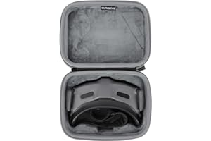 BeisDirect Futerał do DJI Avata 2 Drone Body do DJI Goggles 3/2 do RC Motion 3 do DJI FPV Pilot 3, odporna na wstrząsy torba do przechowywania, twarda torba podróżna, torebka z karabińczykiem, Do