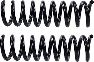 ATEC Germany 2x ressort de suspension arrière gauche droite Compatible avec MERCEDES-BENZ Classe C (W203) (S203) (S202) (CL203) (W202), Classe E (W210) (S210) CLK (C209),