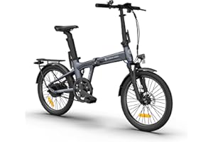 ‎A DECE OASIS ADO E-Bike Air20Pro, Electric Bikes,klapprad e-Bike,Riemenantrieb,e Bike 20 Zoll, 2 Gang, ADO Smart APP,BAFANG Bürstenloser Motor,3,5-Zoll-IPS-Display,ebike Damen/Herren