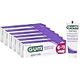 GUM Ortho Toothpaste | Specially Designed for wearers of Braces | Reduces Plaque Build-up | Strengthens Enamel | Spearmint Flavour | 6 x 75ml