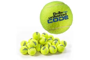 ‎TOPSPIN Topspin Balls Unlimited Code Blue Tennisball, Drucklose Trainingsbälle - 60er Beutel
