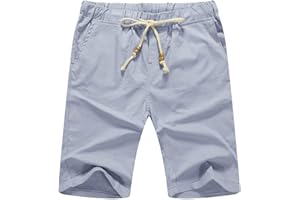 JustSun Short Homme avec Poche Respirant Léger