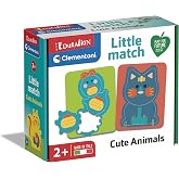Clementoni 16717TR Little Match - Cute Animals +2 years old