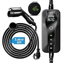 Adaptateur EV GUWIEYG - Type 2 Vers Type 1, 32A/250V, Compatible J1772