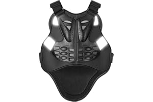 ‎PELLOR PELLOR Schutzweste Motorrad Protektoren Brustpanzer Motocross Wirbelsäule Schutzausrüstung Protektorenweste für Snowboard Skaten Motorrad