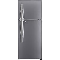 LG 260L 3 Star Smart Inverter Frost-Free Double Door Refrigerator (GL-S292RDSX, Dazzle Steel, Convertible)