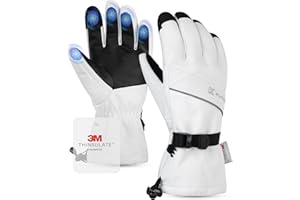 KUTOOK Winter Ski Gloves Men And Women Touchscreen Waterproof Gloves