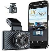 Botslab G500H &Ouml;n 3K-Arka 1080p 160&deg; Geniş A&ccedil;ı Gece G&ouml;r&uuml;ş&uuml; Dahili GPS Akıllı Ara&ccedil; İ&ccedil;i Kamera