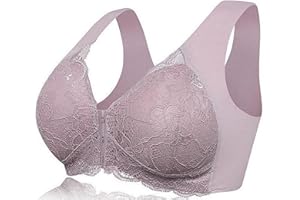 Ronronner Sujetador de Encaje sin Aros para Mujer Sujetador Deportivo Sujetador de Flores para Mujer, Comodos Sin Costuras Sujetador para Yoga, Fitness, Correr, Entrenamiento