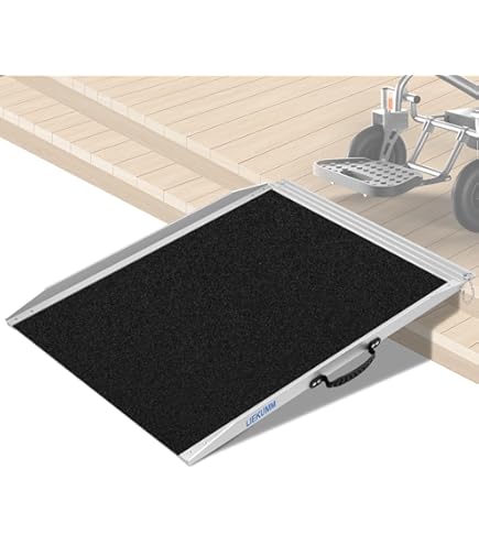LIEKUMM 5 Cm Rise Aluminium Threshold Ramp, 1000 Kg Capacity - View #12