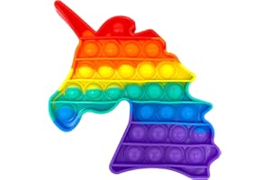 MAGIC SELECT Juguete sensorial Fidget pompas, Juguete de explotar Burbujas Push and Pop para Hacer estallar, antiestrés para ansiedad, para niños y Adultos…