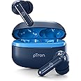 pTron Zenbuds X1 Quad Mic TWS Earbuds with 40hrs Playtime, In-Ear Sensor, TruTalk AI-ENC Calls, 40ms Movie/Music Modes, Bluetooth 5.3 Headphones, TypeC Fast Charging & IPX5 Water Resistant (Bold Blue)