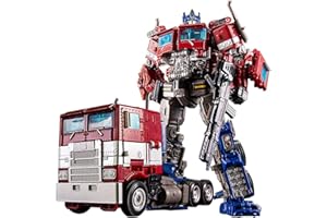 MasYosh Verzerrte Auto-Roboter, Transformers Optimus Prime Spielzeug, Transforming Car Roboter Toy 2 in 1, Dekofigur, Transformbar für Zahnpasta