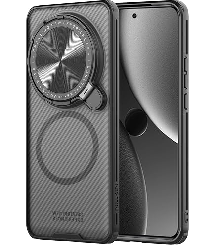 Schutzhülle Für Xiaomi 15 Ultra Mit Ständer – Metall-Objektivschutz, Stoßfest, Durchscheinend