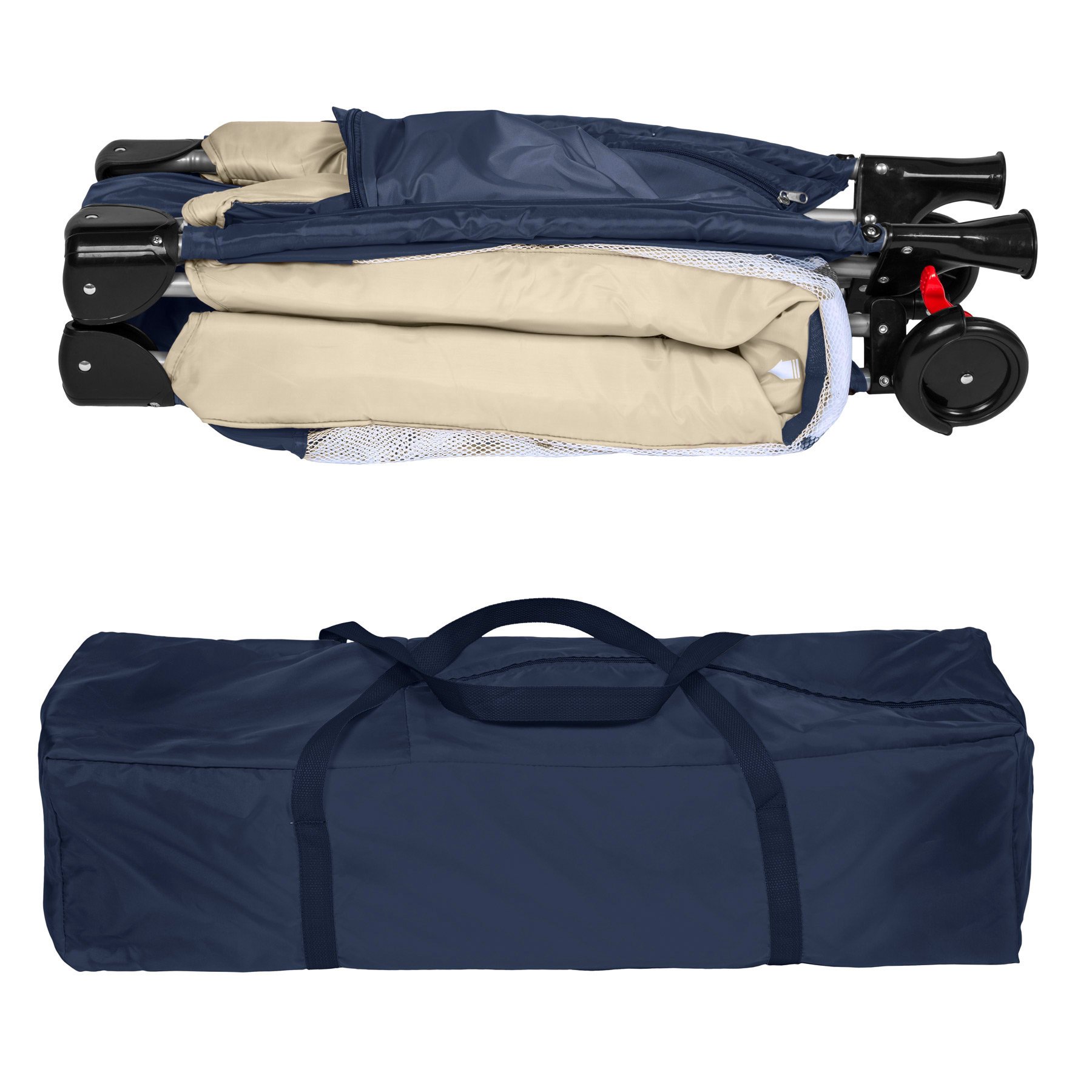 tectake travel cot