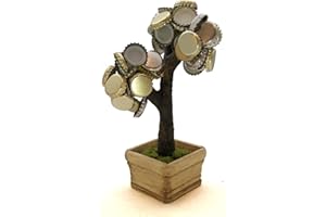SMARTSF Support bonsaï – Arbre magnétique à capsules avec 3 aimants/idée cadeau parfaite pour boire de la bière/jeu de fête