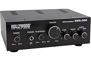 HOLLYWOOD the Starsound - HiFi Verstärker Endstufe | HVA-500 | 2x100W, Bluetooth, 1863294, 2x 100w, bluetooth