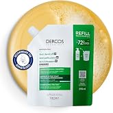 Vichy, Dercos DS, Anti-Dandruff Shampoo, Normal to Oily Hair, Refill, 390 | Eliminates 100% of visible dandruff, prevents its