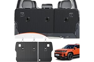 GALVAGNITE Backrest Mats for 2024 Hyundai Santa Fe, All Weather TPE 2nd Row Seat Backrest Cover Protector for Santa Fe Accessories (Backrest Mats)