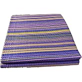 ACY STORE FOLDABLE PLASTIC WICKER RUG OUTDOOR PICNIC CAMPING EXHIBITION DOUBLE SEAM (Pink, 175 X 270 CM)