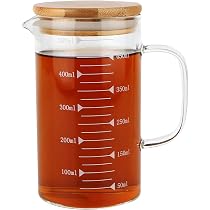 Microyn 1000ml Borosilicate Glass Beaker - Handle Measuring Cup With Pour Spout, Lab Beaker - View #5