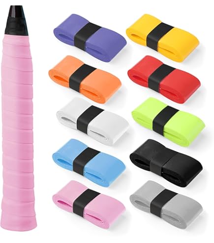 Lot De 8 Bandes Adhésives De Rechange Pour Raquette De Tennis