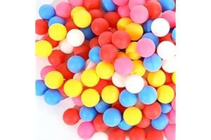 NUDFSY 50Pack Ping Pong Balls, Table Tennis Balls, Coloured Ping Pong Balls, Applicable To Beer Table Tennis Game/Party Decoration/Classroom Games/Teaching Methods/Christmas/Birthday Party