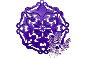 Zydiwo 10pcs Schermi per urina Deodorante Premium Urinal Cake Anti-Splash e Anti-Clogging During Odor Freshener Ideale per le Scuole Bagni Bagni Ufficio Ristoranti (Viola)