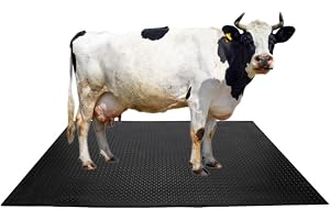 CowMatix BPA-Free Cow Mat, 8 by 5 Feet, Thickness 30 mm, Waterproof and Easy to Clean