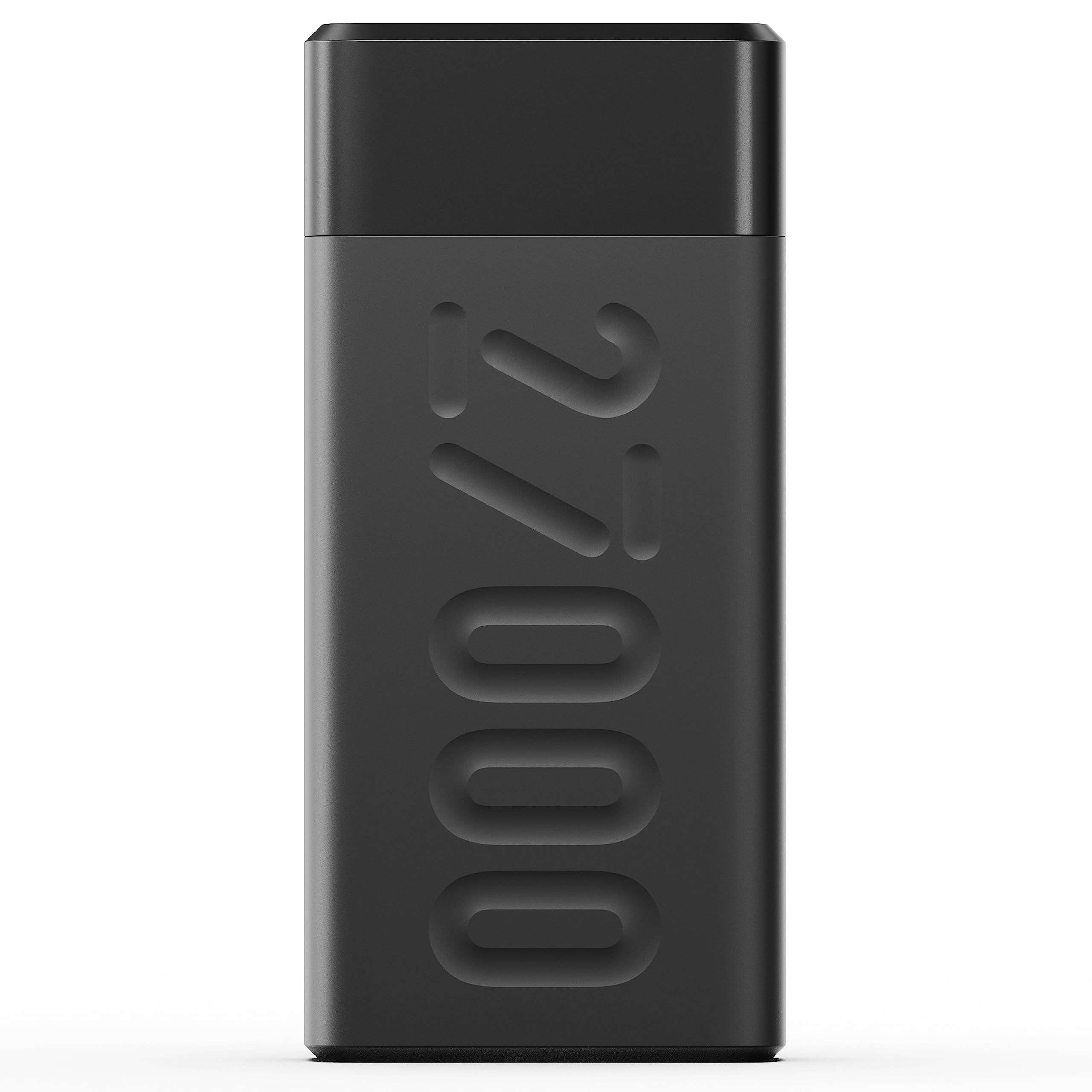 Ambrane 27000mAh Powerbank, 20W Fast Charging, Triple Output (2 USB & 1 Type C), PD, Quick Charge for iPhone, Android & Other Devices, Made in India + Type C Cable (Stylo Pro 27K, Black)