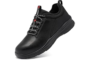 LARNMERN PRO Sicherheitsschuhe Herren Arbeitsschuhe mit Stahlkappe Leicht SRC rutschfest Sportlich Schutzschuhe Größe 36-49 EU