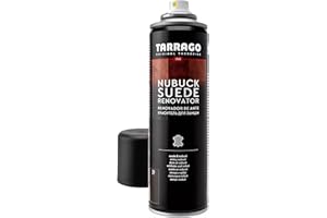 Tarrago Nubuck Suede Renovator 250 ml | Spray Impermeabilizante | Renovador para Zapatos, Bolsos, Textil, Ante y Nubuck | Waterproof - Agua y Lluvia