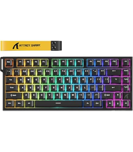 Akko TAC75 Rapid Trigger Gaming Keyboard, Wired, Hall Effect Magnet