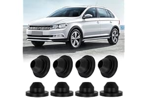 COZERI 8 Stück Scheibenwischerpumpe Dichtung Kappe 443955465 1H0955465 Kompatibel mit VW Golf Polo Jetta Santana T3 T4 T5 Wischwasserpumpe Gummi Dichtung für Zuverlässige Leistung (8)