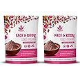 Havintha Natural Face and Body Wash Powder for Dry Skin Types | Body Cleanser, Removes Tan, Smooth & Soft Skin, Nourishes, Tones, Reduces Acne Face Wash Powder For Men & Women- 227 gm (Pack Of 2)