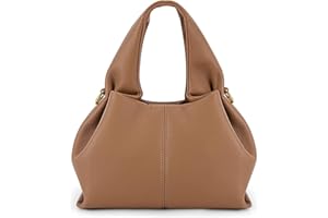 ACUYE Sac fourre-tout en cuir synthétique pour femme, sac à main avec bandoulière réglable, style Y2K, pour l’automne