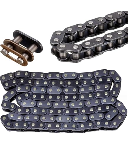 L-MEIQUN, 100 104 108 112 116 120 124 128 132 136 140 144 148 152 156 T8F Kette Für 50cc-250cc Chinese ATV Quad Pit Dirt Bike Go Kart (Farbe : T8F 104L